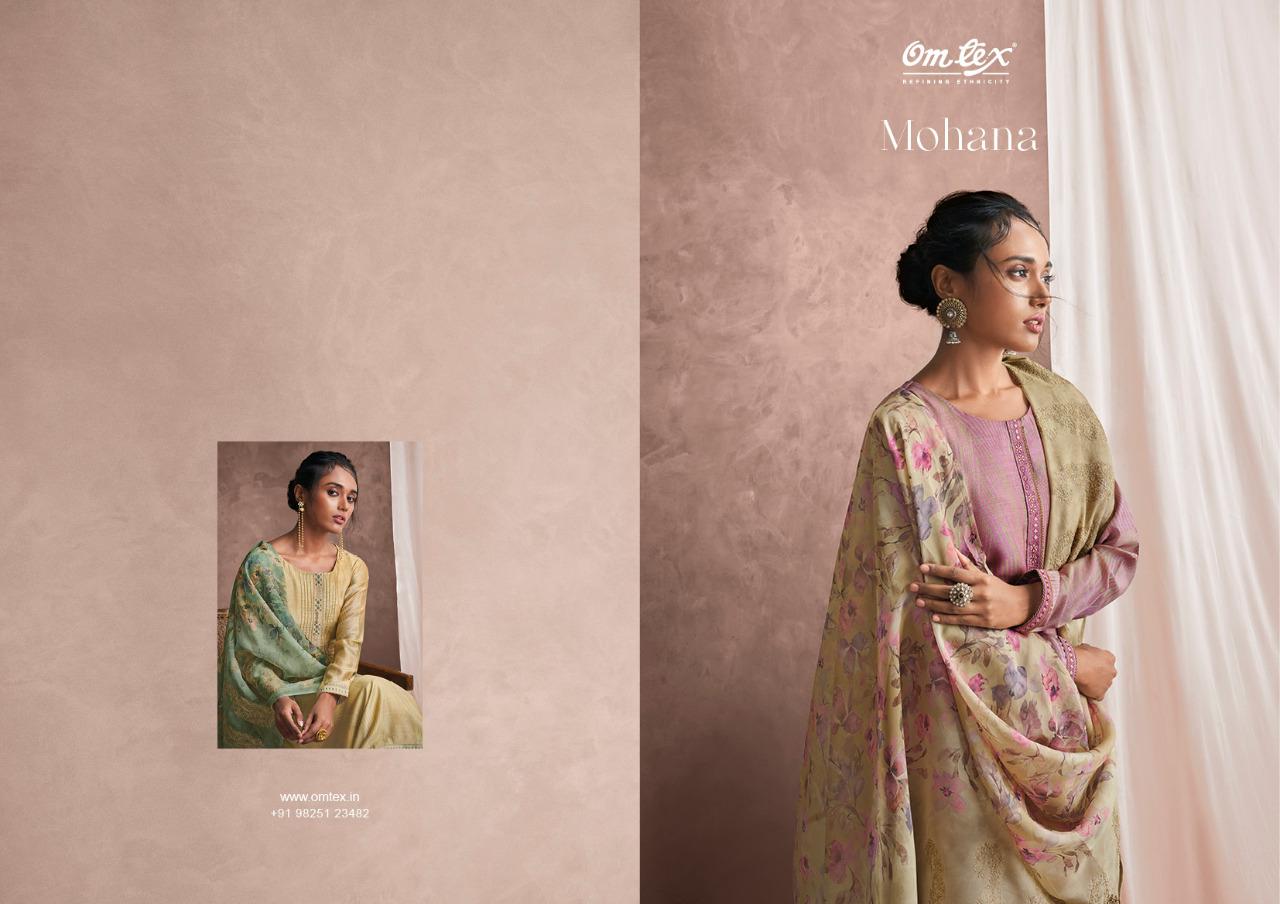 Omtex Mohana Heavy Designer Wear Wholesale Printed Salwar Suits Catalog